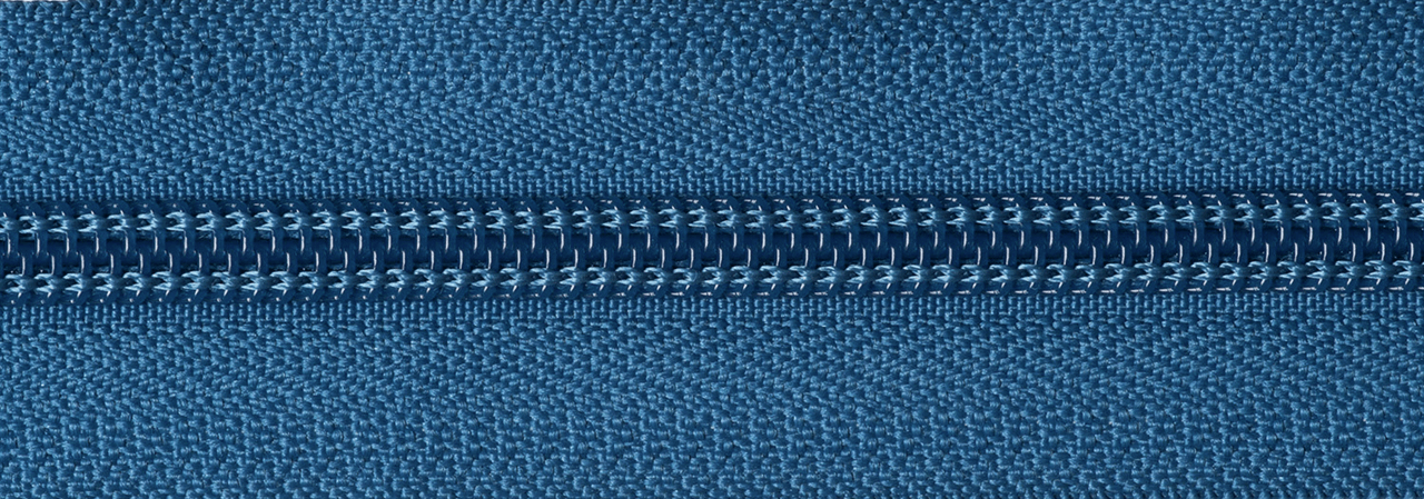 Saxe Blue (557) YKK Nylon Open End Zip