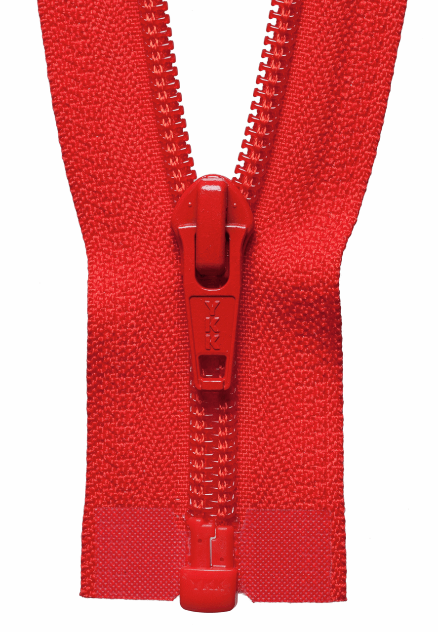 Auntum Orange (819) YKK Nylon Open End Zip