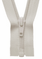 Ivory (841) YKK Nylon Open End Zip