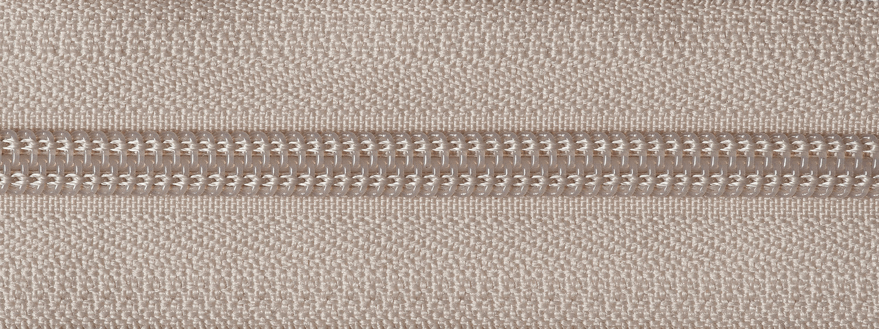 Beige (572) YKK Nylon Open End Zip