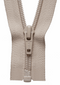 Beige (572) YKK Nylon Open End Zip