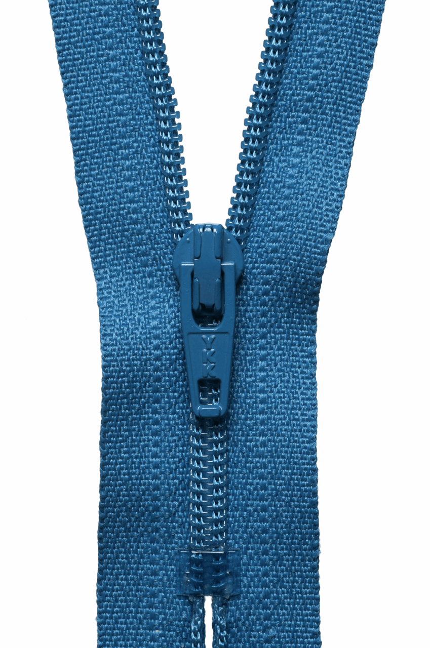 Saxe Blue (557) YKK Nylon Closed End Dress, Skirt and Trouser Zip
