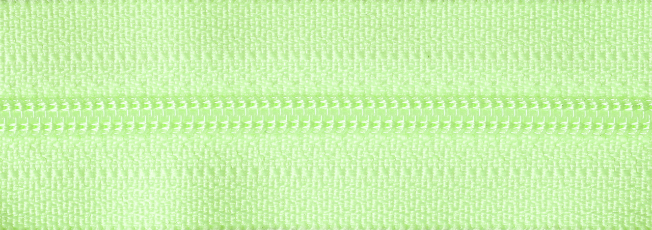 Dayglo Green (872) YKK Nylon Closed End Dress, Skirt and Trouser Zip