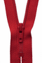 Red (519) YKK Nylon Closed Dress, Skirt and Trouser Zip