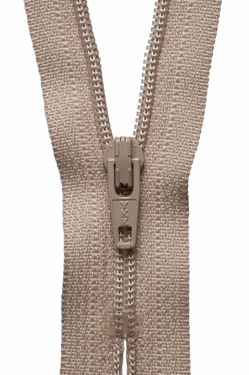 Fawn (573) YKK Nylon Closed End Dress, Skirt and Trouser Zip