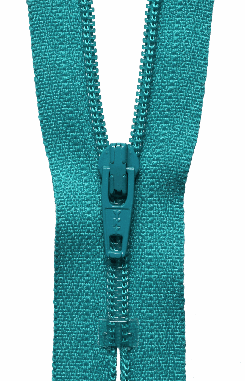 Teal (906) YKK Nylon Plastic Closed End Dress, Skirt and Trouser Zip