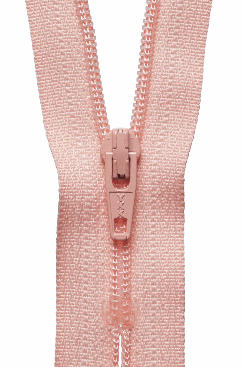 Peach (521) YKK Nylon Closed End Dress, Skirt and Trouser Zip