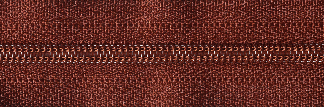 Rich Brown (236) YKK Nylon Plastic Closed Dress and Skirt Zip