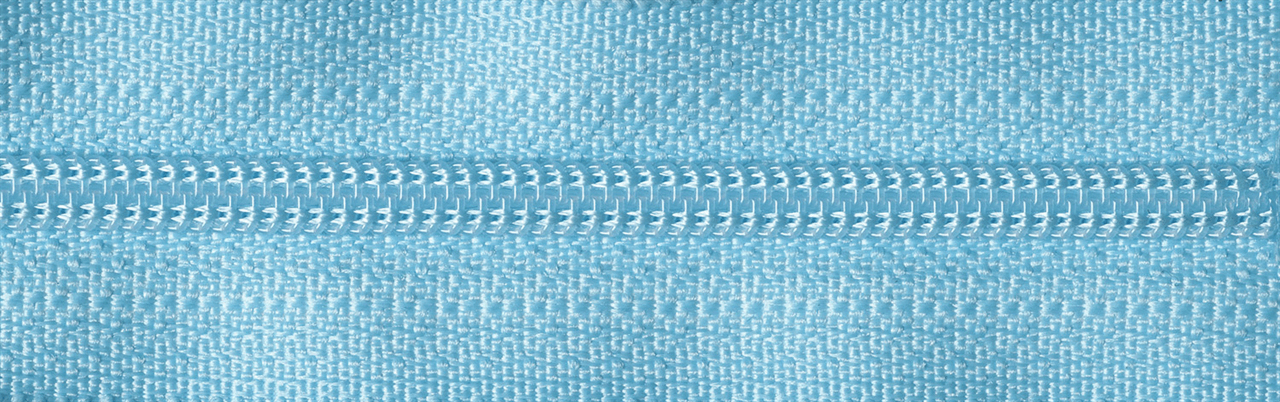 Sky Blue (545) YKK Nylon Plastic Closed Dress, Skirt and Trouser Zip