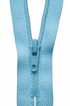 Sky Blue (545) YKK Nylon Plastic Closed Dress, Skirt and Trouser Zip