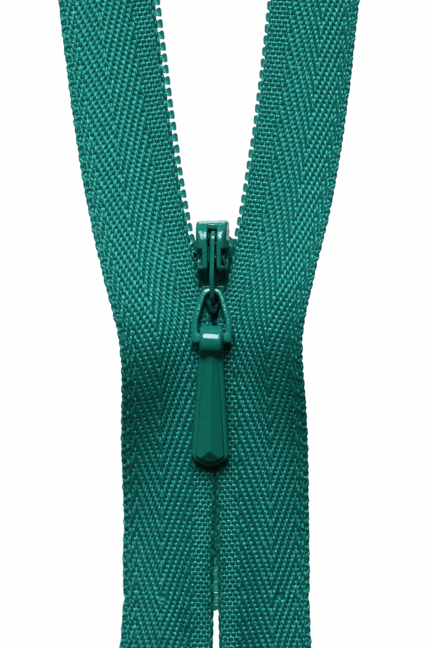 Jade Green (23) YKK Invisible Concealed Zip