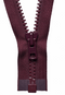 Burgundy (48) YKK Vislon Heavyweight Chunky Open End Zip