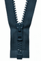 Dark Navy (560) YKK Vislon Heavyweight Chunky Open End Zip (8mm Teeth)
