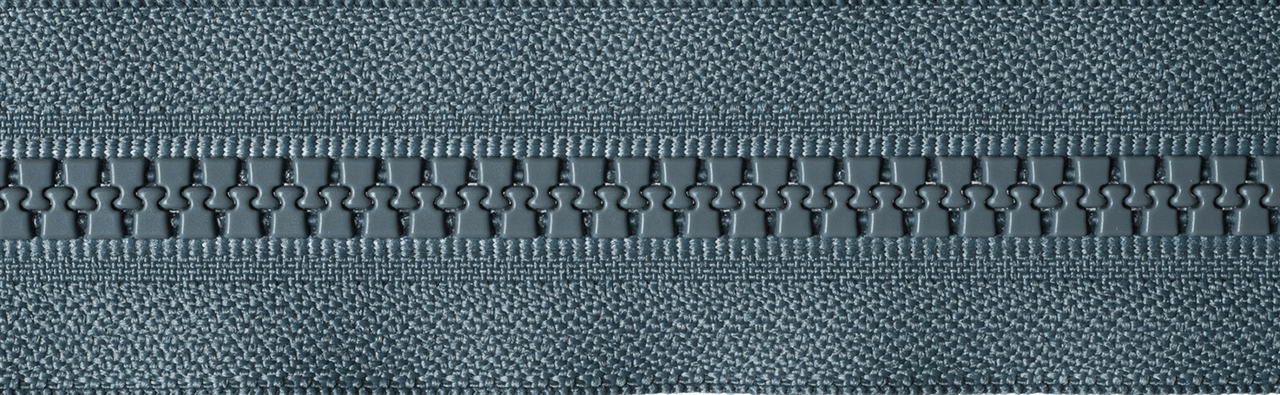 Dark Grey (578) YKK Vislon Heavyweight Chunky Open End Zip