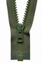 Khaki Green (566) YKK Vislon Heavyweight Chunky Open End Zip