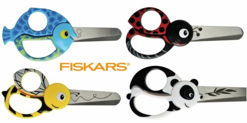 kids Scissors: Fun Safe Animal Design 13cm
